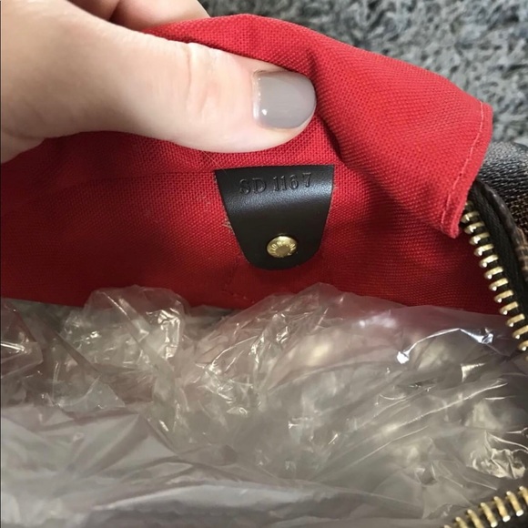 Louis Vuitton Ebene Speedy 30 - Picture 7 of 8